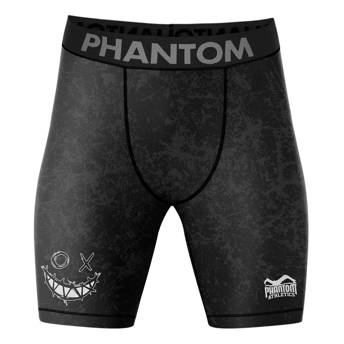 Phantom Vector Compression Fightshorts im Smiley Serious Design und mit hervorragender Passform.