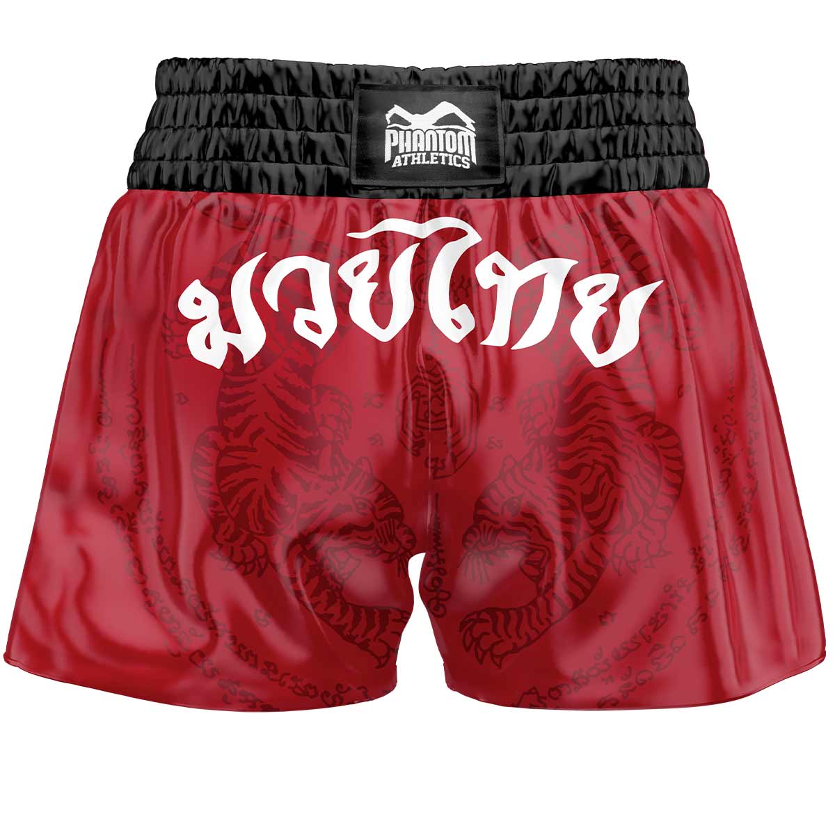 Muay Thai Shorts Sak Yant - Rot
