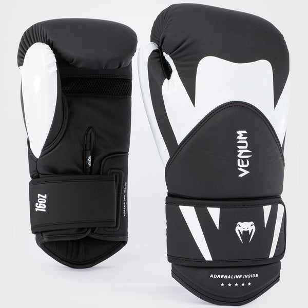 Venum Challenger 4.0 Boxing Gloves, Blue/Yellow, Polleo Sport