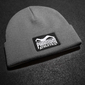 Phantom Athletics Beanie Team Grau – warme Mütze aus weichem Acrylmaterial für Komfort bei jedem Wetter.