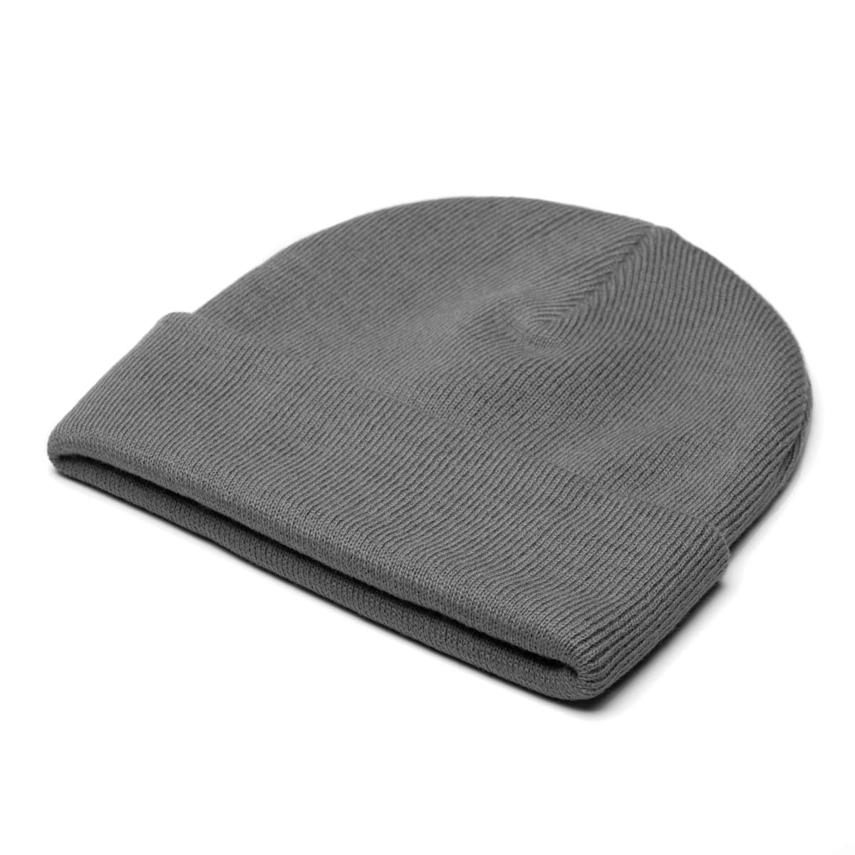 Bequeme Phantom Athletics Beanie Team Grau aus 100 % Acryl mit doppellagiger Verarbeitung für kalte Tage.