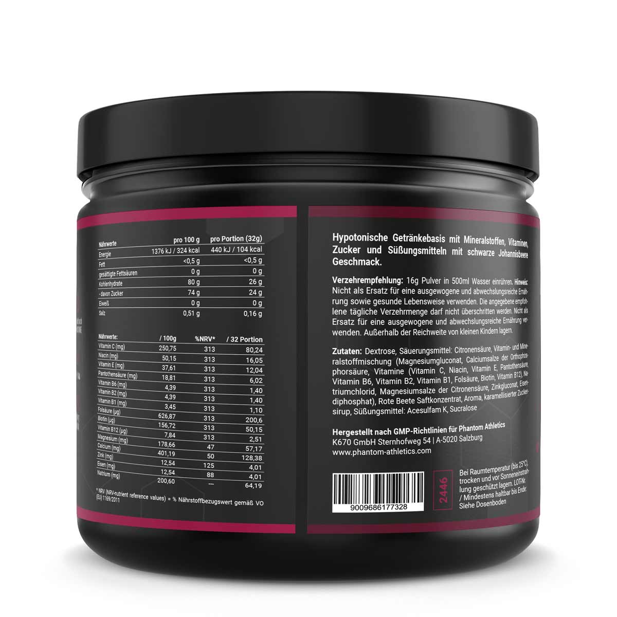 Das Phantom ISO FIT Nahrungsergänzungsmittel versorgt dich im Kampfsporttraining mit allem was du benötigst. Jetzt mit leckerem Johannisbeerengeschmack und jeder Menge hochwertiger Inhaltsstoffe.