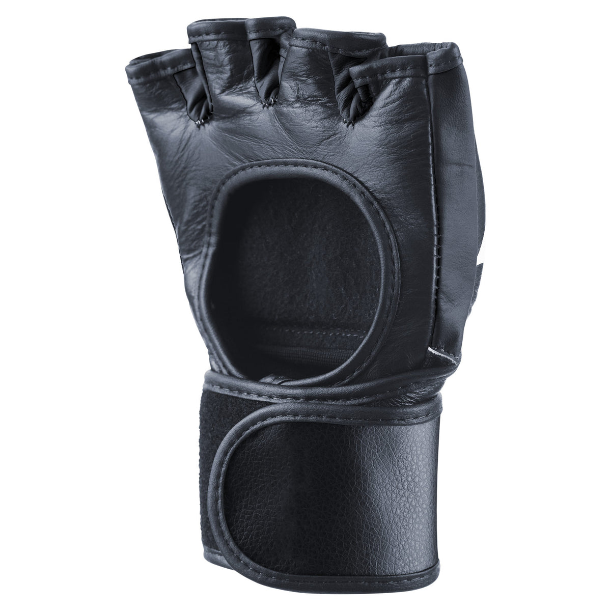 Phantom MMA Fight Handschuhe Blackout für deinen Kampfsport - Rechter Handschuh mit offener Handfläche für optimale Eigenschaften beim Grappling