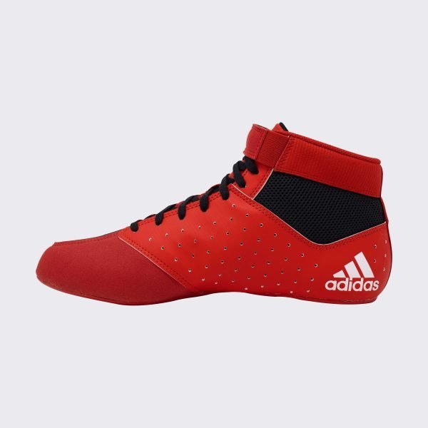 Wrestling shoes adidas mat hog 2 red black 5392 PHANTOM ATHLETICS