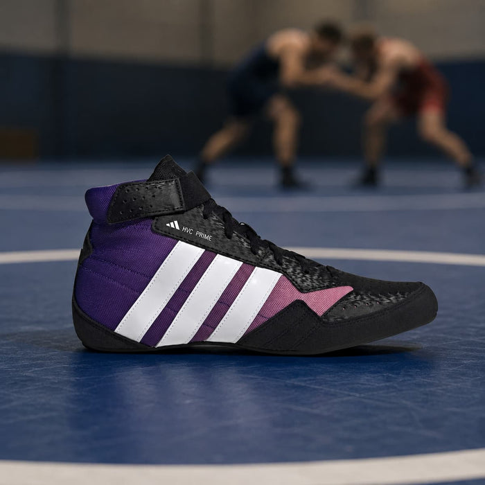 Adidas Ringerschuh Havoc Prime in Schwarz/Weiß/Lila