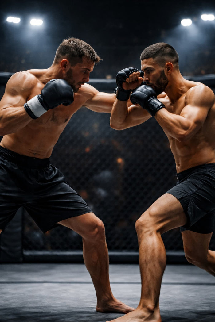 Boxer vs. MMA-Fighter im Käfig
