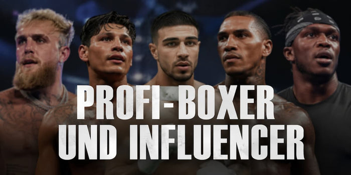 Profiboxer und Social Media Stars Jake Paul, Ryan Garcia, Tommy Fury, KSI und Conor Benn