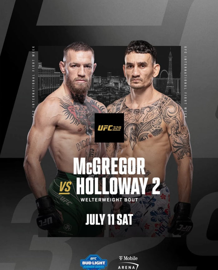 McGregor vs. Holloway 2 bei der UFC 329