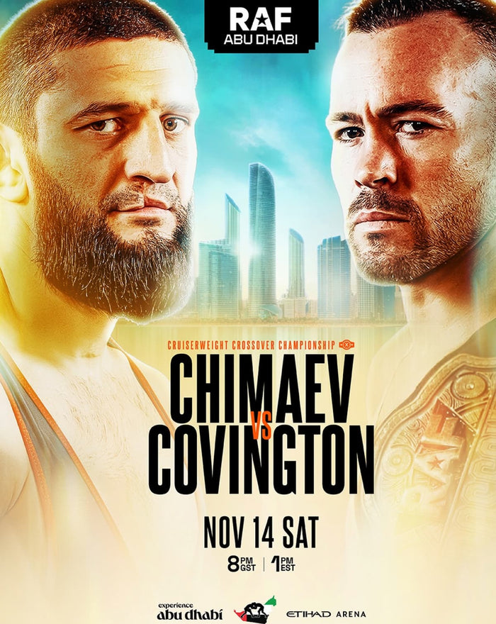 RAF Abu Dhabi - Chimaev vs. Covington