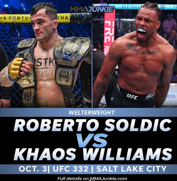 Roberto Soldic vs. Khaos Williams bei UFC 332
