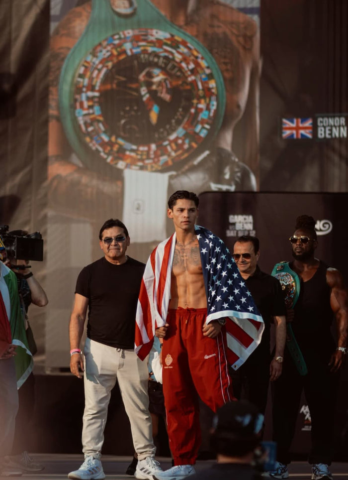 Ryan Garcia kurz vor seinem Kampf gegen Conor Benn
