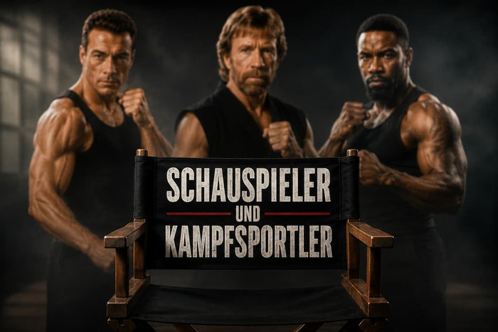 Schauspieler und Kampfsportler: Jean-Claude van Damme, Chuck Norris und Michael Jai White