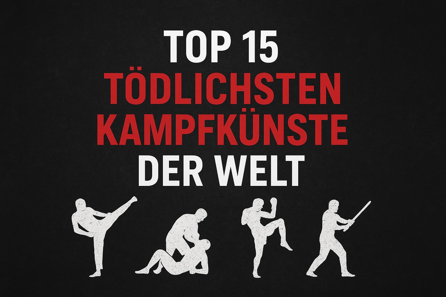 Top 15 "tödlichsten" Kampfkünste der Welt