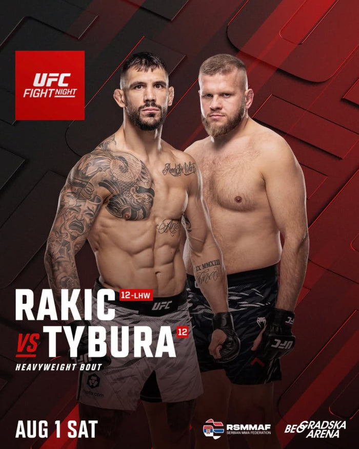 Rakic vs. Tybura bei der UFC Belgrad