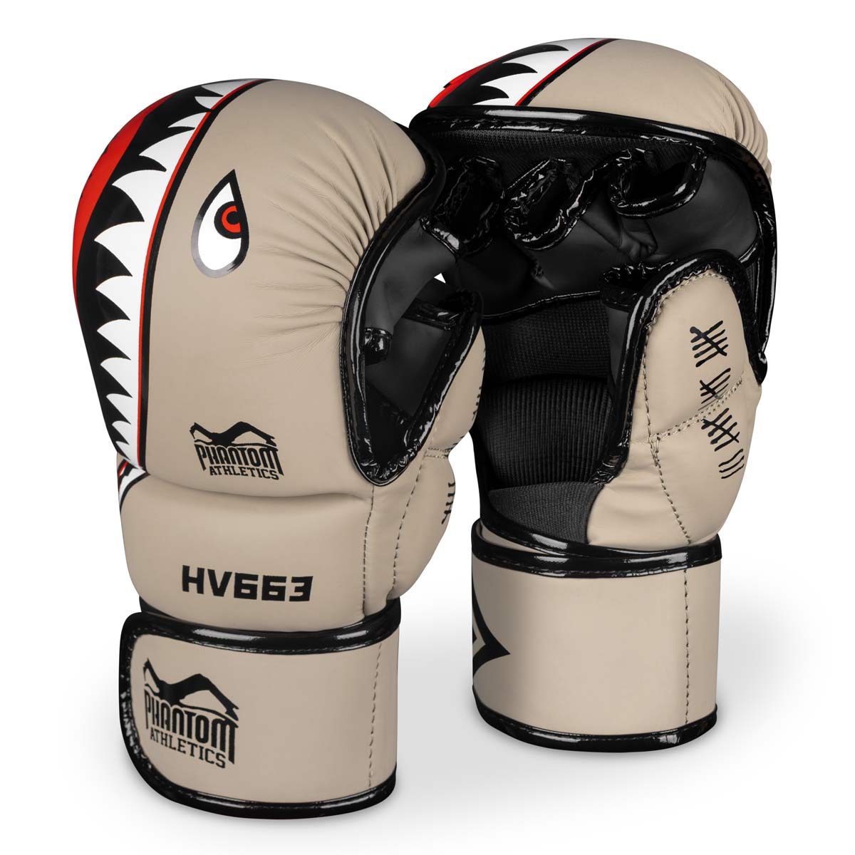 MMA Handschuhe Beige