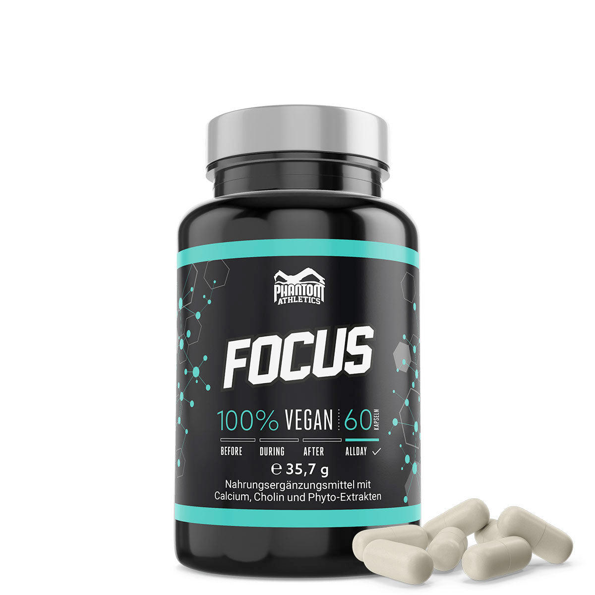 Phantom FOCUS Mind Booster for more focus and concentration during training.