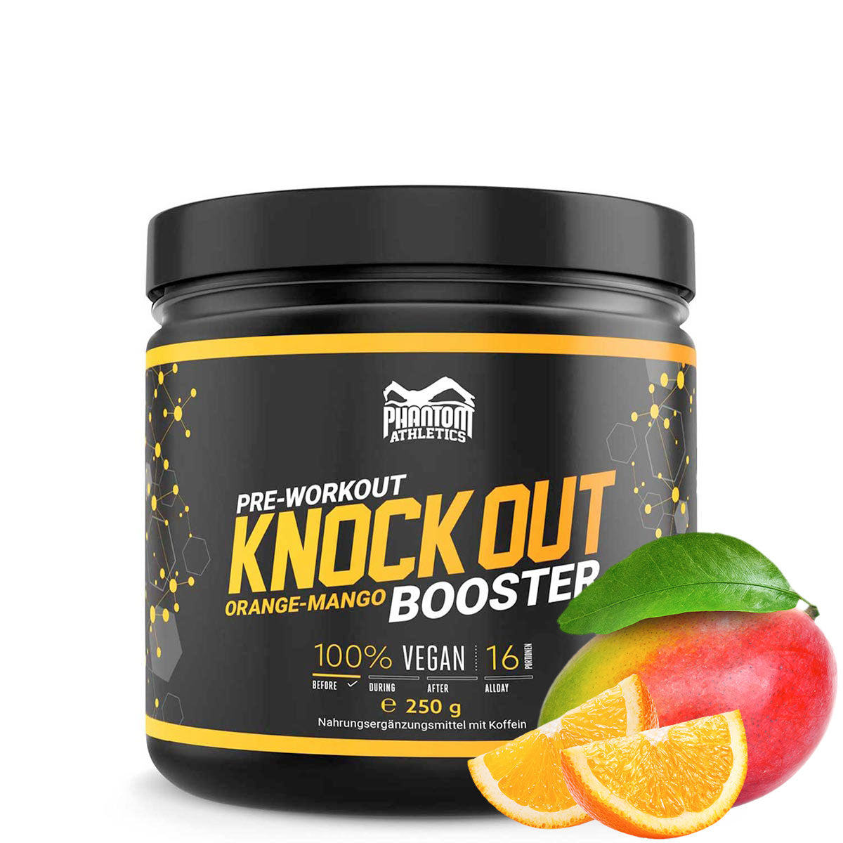 Phantom KNOCKOUT pre-workout booster for more power in martial arts.