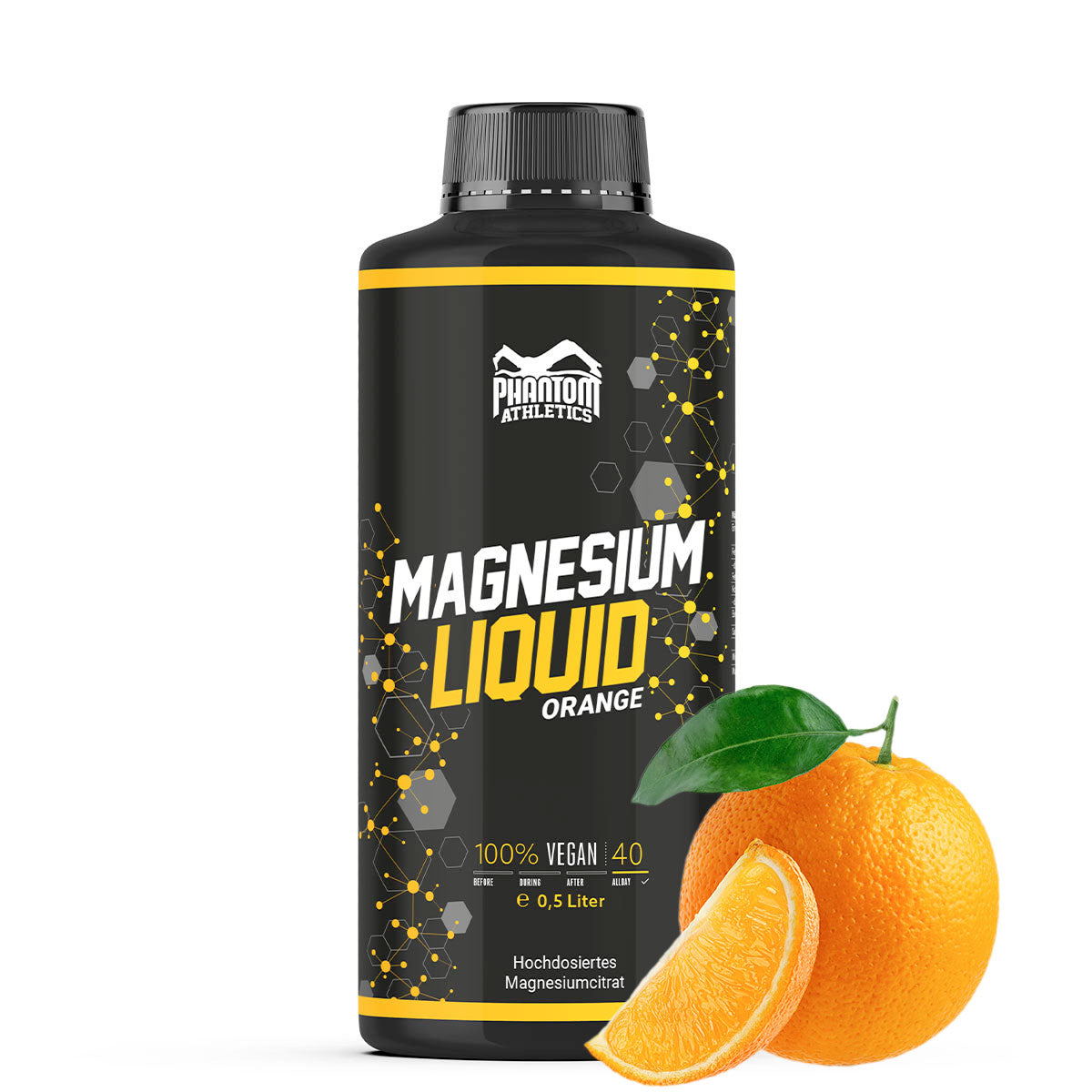 Phantom Magnesium Liquid - Tekutý hořčík pro lepší regeneraci v bojových sportech.