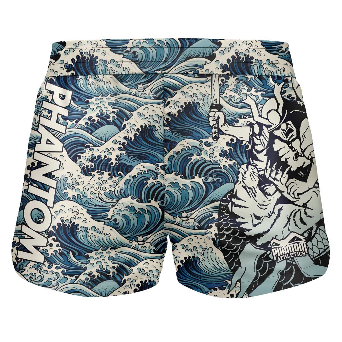 Tsunami de fusión de pantalones cortos de lucha
