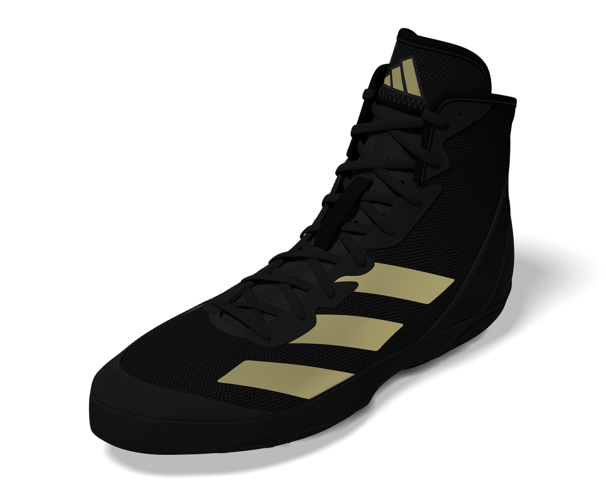 Der Adizero Ringerschuh von Adidas. Das neue Topmodell für alle die mehr auf der Matte wollen. MIt super Passform und Grip in Training und Wettkampf. Sehr schlank und flach gebaut. Ohne Kompromisse sorgt der Adizero für perfekten Halt in deinem Ringen. Code: 3207