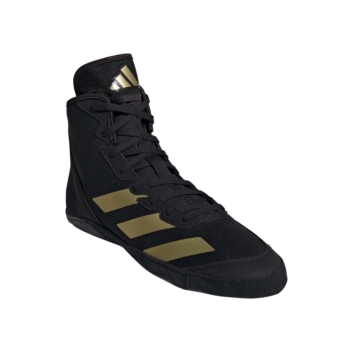 Der Adizero Ringerschuh von Adidas. Das neue Topmodell für alle die mehr auf der Matte wollen. MIt super Passform und Grip in Training und Wettkampf. Sehr schlank und flach gebaut. Ohne Kompromisse sorgt der Adizero für perfekten Halt in deinem Ringen. Code: 3207
