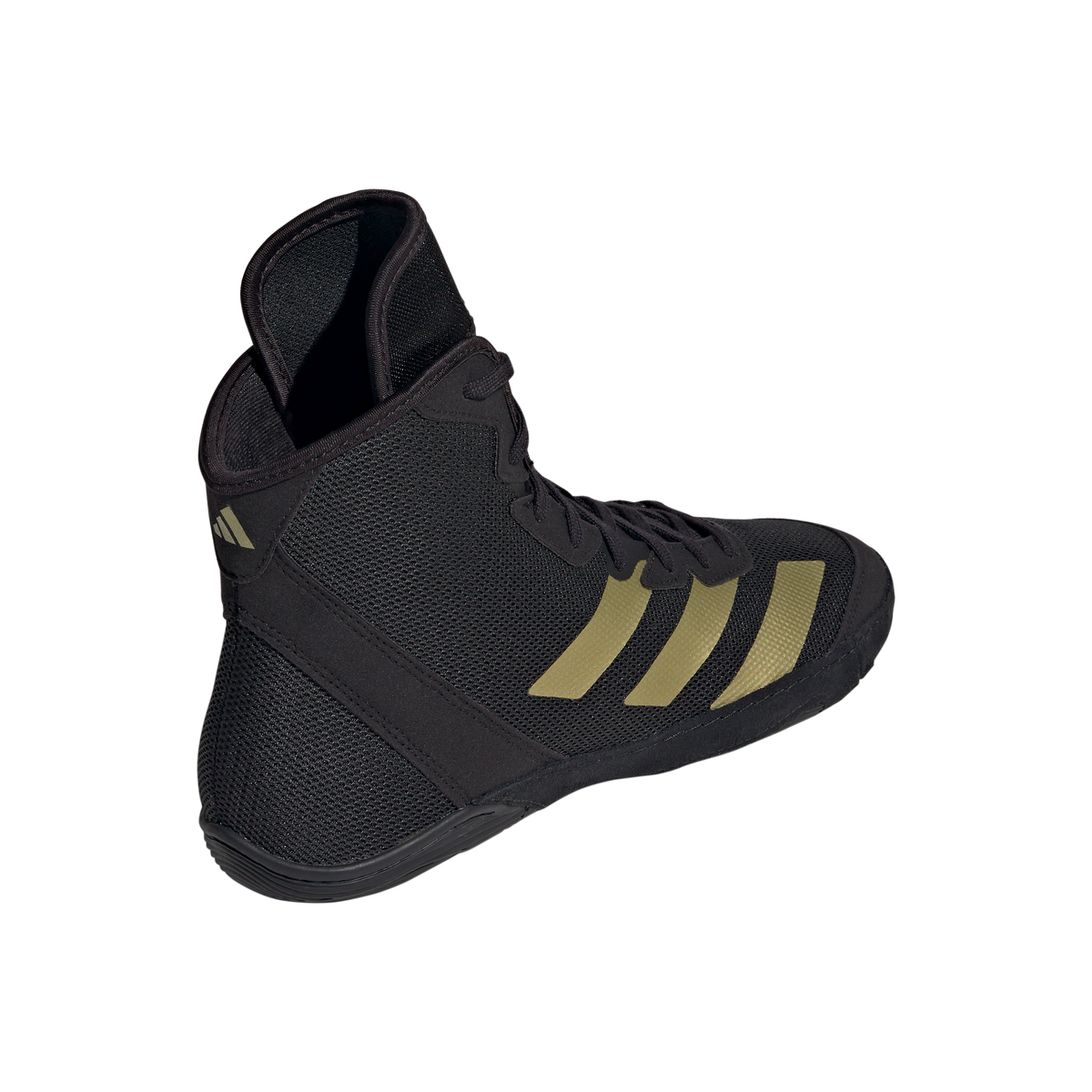 Der Adizero Ringerschuh von Adidas. Das neue Topmodell für alle die mehr auf der Matte wollen. MIt super Passform und Grip in Training und Wettkampf. Sehr schlank und flach gebaut. Ohne Kompromisse sorgt der Adizero für perfekten Halt in deinem Ringen. Code: 3207