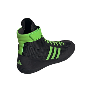 Green adidas wrestling shoes discount