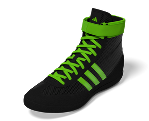 Wrestling shoes adidas combat speed 4 black green 2025 PHANTOM ATHLETICS