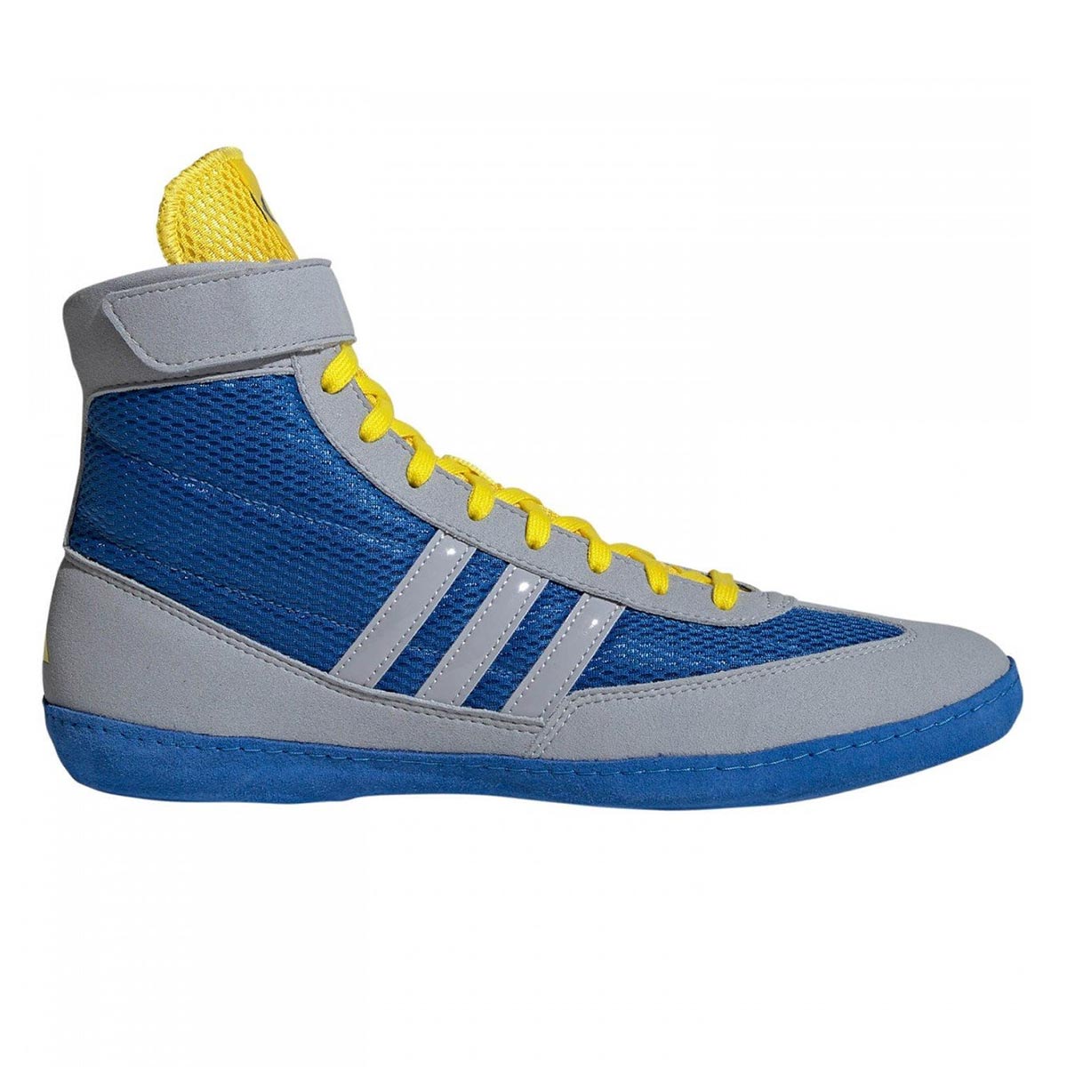 Ringerschuhe ADIDAS Combat Speed 4 - Blau/Grau/Gelb