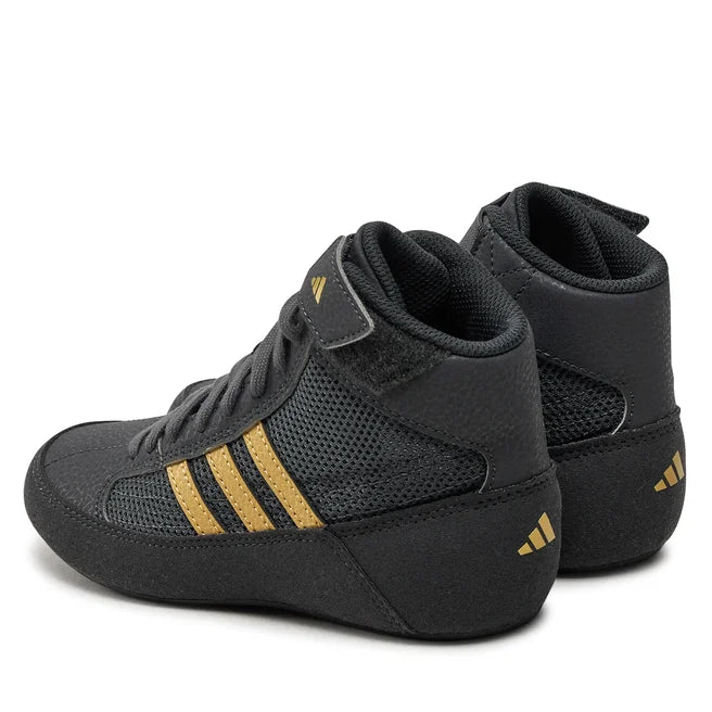 Kinder Ringerschuhe ADIDAS Havoc Schwarz Gold 6872 PHANTOM ATHLETICS