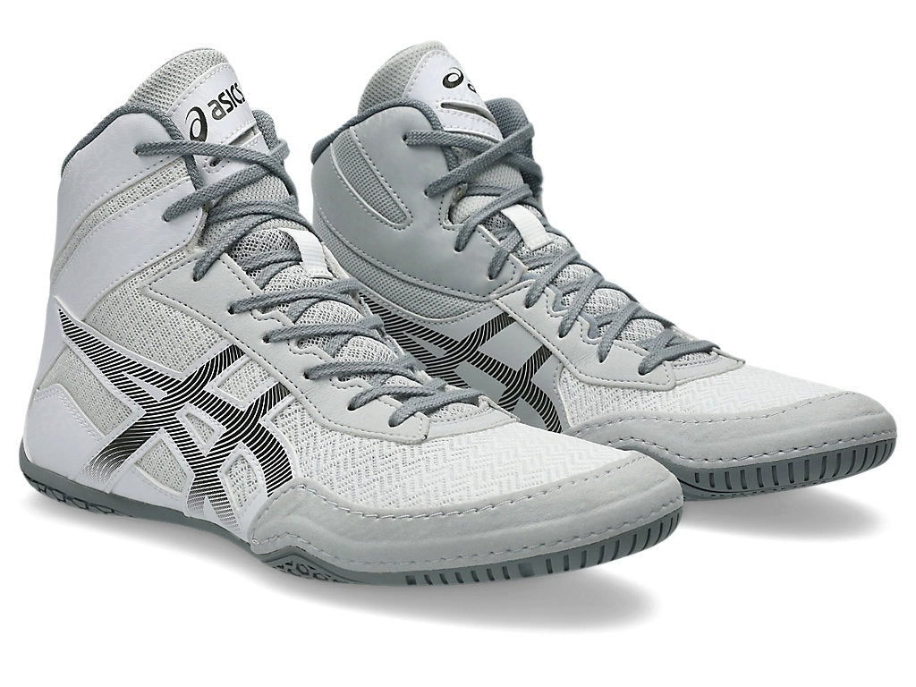Hochwertige Ringerschuhe in Weiß für MMA, Ringen und Jiu-Jitsu – mit griffiger Sohle und leichtem Obermaterial für optimale Beweglichkeit und Performance.