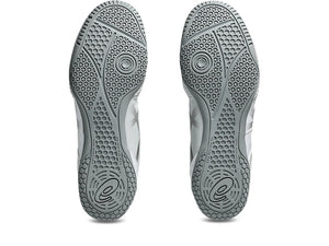 Leichte und stabile Ringerschuhe für Männer und Frauen im Kampfsport. Das cleane weiße Design kombiniert Stil mit Funktionalität im Sparring und Wettkampf.