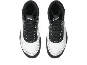 Asics Split Elite Wrestling-Schuhe in Weiß – entwickelt für maximale Leistung mit atmungsaktivem Obermaterial und stabiler Passform für Ringer jeder Erfahrungsstufe.