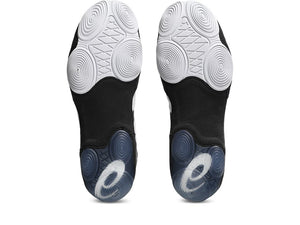 Mit der leichten Konstruktion und der rutschfesten Außensohle sind die weißen Asics Split Elite Wrestling-Schuhe ideal für intensives Training und Wettkämpfe im Ringen.