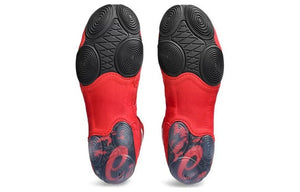 Asics Split Elite Rot – Hochwertiger Ringerschuh mit innovativer Split-Sohle, die eine perfekte Kombination aus Flexibilität und Traktion bietet. Ideal für schnelle Bewegungen und präzise Manöver im Wettkampf.