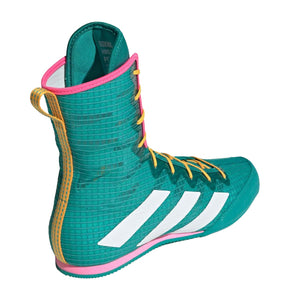 Boxschuhe ADIDAS Box Hog 4 - Türkis/Pink