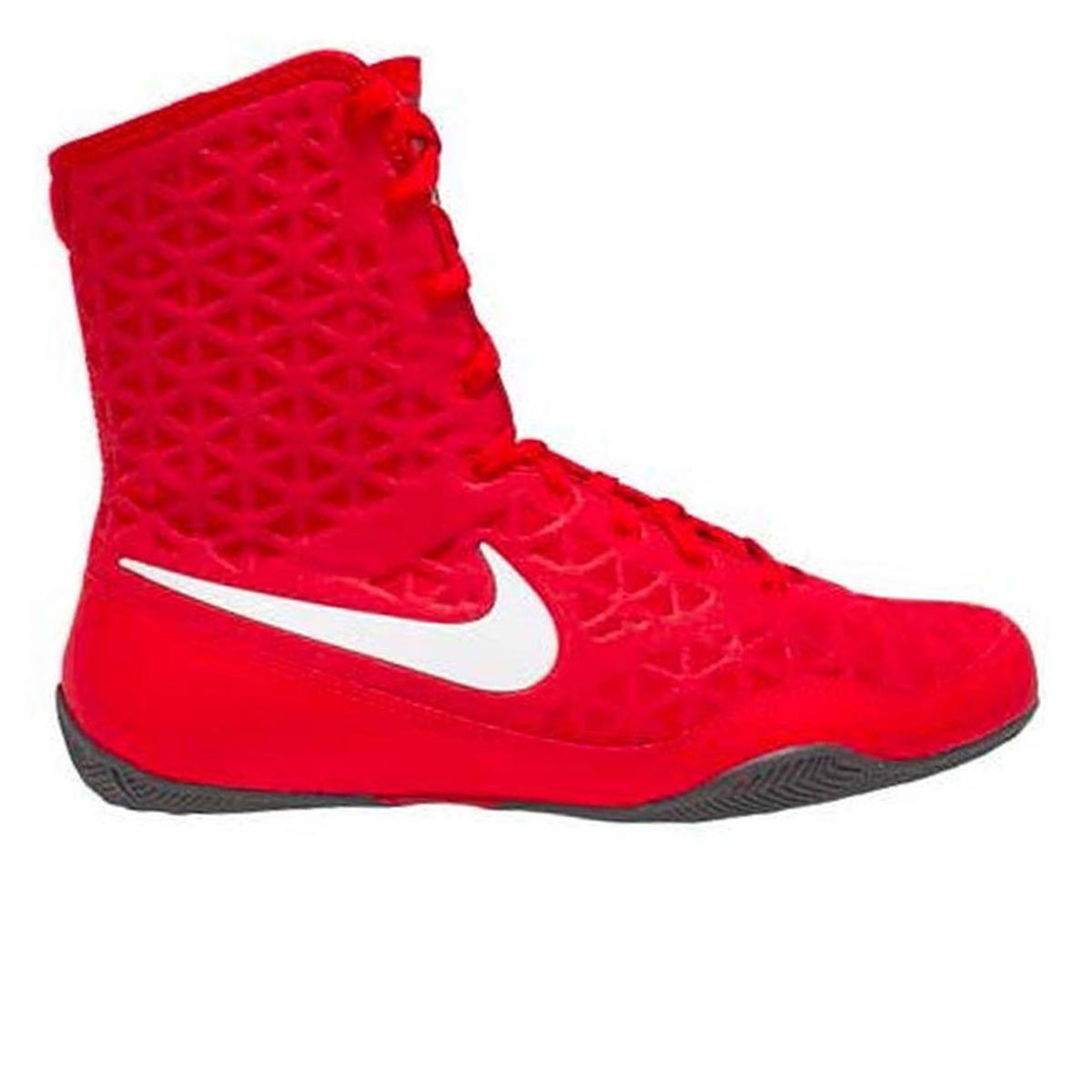 Die Nike KO Boxschuhe in Rot bieten optimale Performance für Boxen und Kampfsporttraining. Das leichte Design unterstützt schnelles Footwork, explosive Bewegungen und präzises Sparring im Ring.