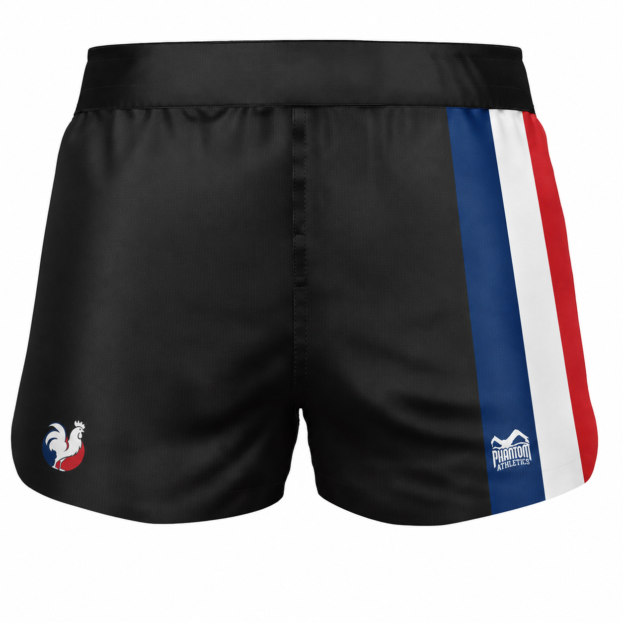 Die Phantom Athletics Fightshorts Fusion-R Team France bieten maximale Bewegungsfreiheit und hohe Strapazierfähigkeit für intensives Kampfsport-Training. Das leichte Performance-Material eignet sich perfekt für MMA, Grappling, Kickboxen, Muay Thai oder Sparring und unterstützt Athleten bei jeder Bewegung mit optimalem Komfort.