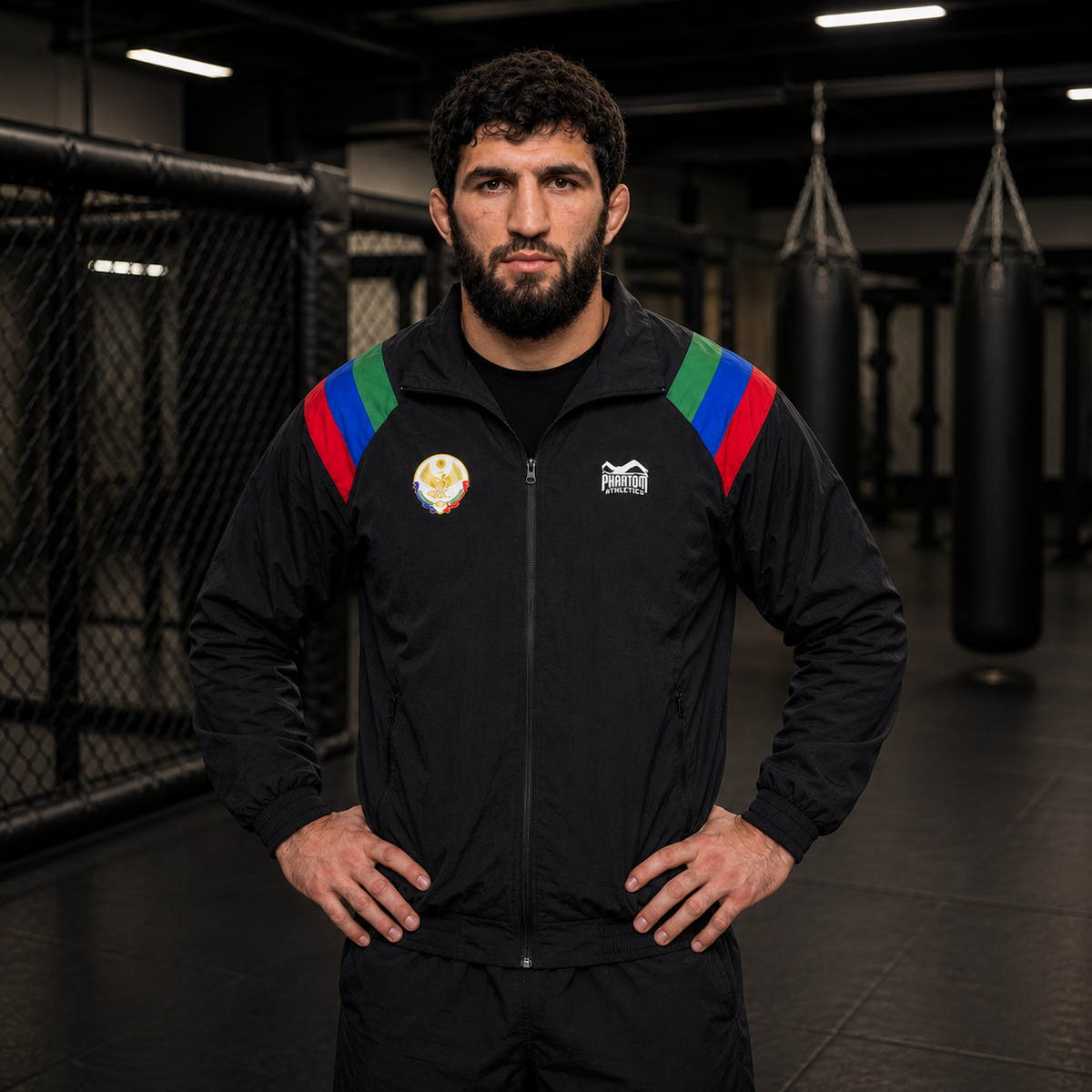 Diese Track Jacket von Phantom Athletics wurde für Kampfsportler entwickelt, die Wert auf Komfort, Bewegungsfreiheit und einen sportlichen Look legen. Perfekt geeignet für intensives Training, Sparring-Vorbereitung oder entspannte Tage im Athleten-Alltag.