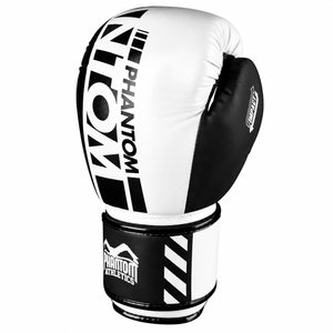 Mit den Apex Whiteout Boxhandschuhen von Phantom Athletics trainierst du auf professionellem Niveau im Boxen, Kickboxen und Muay Thai. Das ergonomische Design sorgt für eine stabile Handposition und unterstützt kraftvolle, präzise Schläge im täglichen Training.