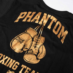 T-Shirt BOXING TEAM - Schwarz/Gold