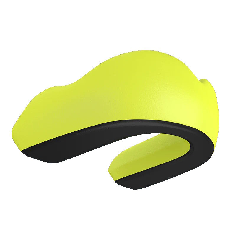 Damage Control Mouthguard Extreme Impact Series DC Green – Neon‑grüner Kampfsport‑Zahnschutz für MMA, Boxen und Kickboxen mit höchster Stoßdämpfung und modernem Design.