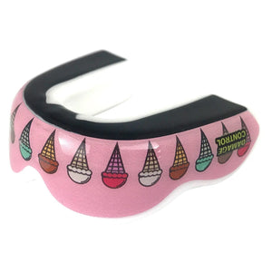 Hochwertiger Zahnschutz “I Scream” von Damage Control – individuell anpassbar im Boil‑and‑Bite‑Verfahren, ideal für intensives Kampfsport‑Training und Wettkampf.