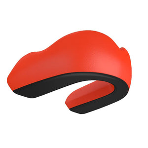 Hochwertiger Zahnschutz „Extreme Impact Series Red“ von Damage Control – mit auffälligem Rotton und spezieller Damprotech™‑Technologie für maximale Stoßdämpfung beim MMA, Boxen, Kickboxen und Grappling.