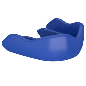 Leuchtend blauer Kampfsport‑Zahnschutz „High Impact Series Blue“ von Damage Control – mit Damprotech™‑Technologie für optimalen Schutz bei MMA, Boxen, Kickboxen und Grappling.