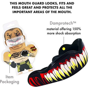 Ergonomischer Damage Control Zahnschutz - SymBite 2.0 für MMA und Boxen.
Dieser Zahnschutz überzeugt mit innovativer Stoßdämpfung und dem kraftvollen SymBite 2.0 Design. Perfekt für Kämpfer, die maximalen Schutz und eine einzigartige Optik schätzen.