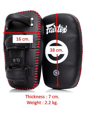 Als etablierte Muay Thai Marke bietet Fairtex mit den FXB-KP Pratzen professionelle Trainingsausrüstung aus Thailand. Die Pads sind leicht, widerstandsfähig und ermöglichen reaktionsschnelles Techniktraining mit explosiven Kicks und Kombinationen.