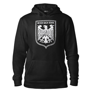 Hochwertiger Hoodie von Phantom Athletics mit großem Germany‑Design, der Komfort und Bewegungsfreiheit beim Boxen und MMA‑Training bietet.