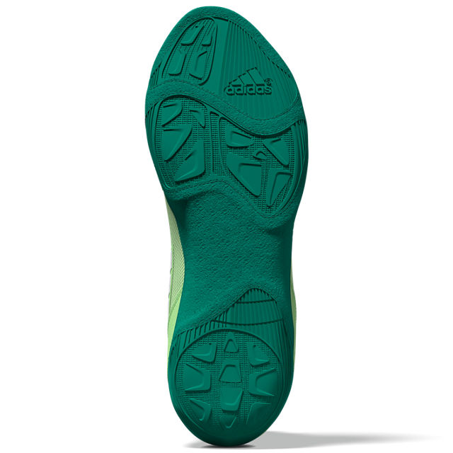 Ringerschuhe ADIDAS Adizero  - Neon Grün
