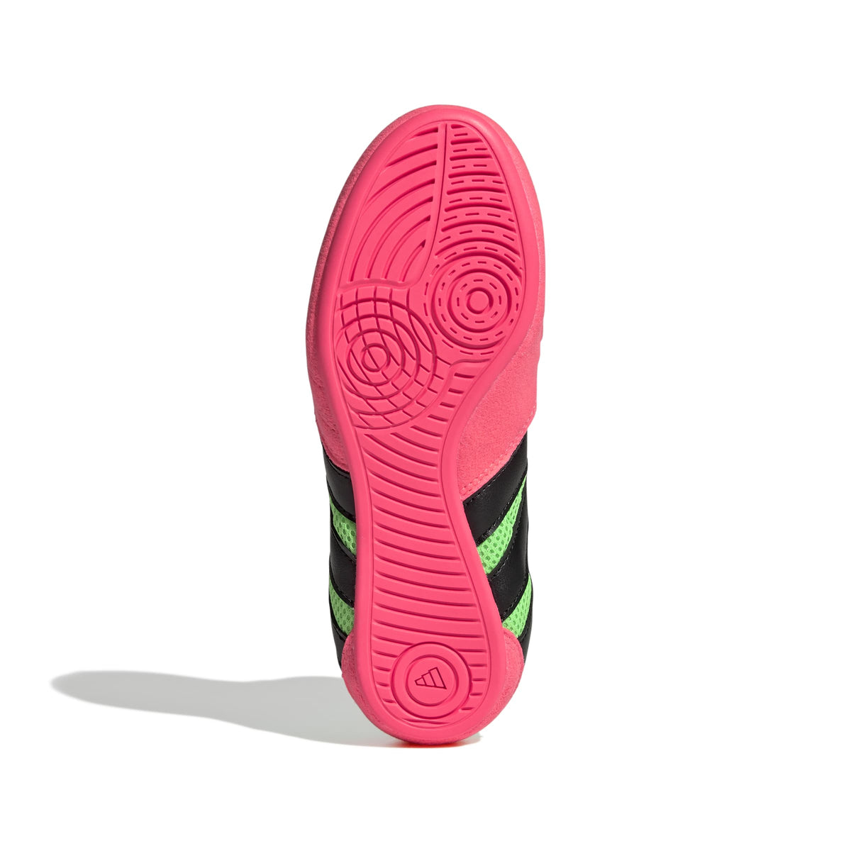 Kinder Ringerschuhe Adidas Havoc Plus - Grün/Schwarz/Pink